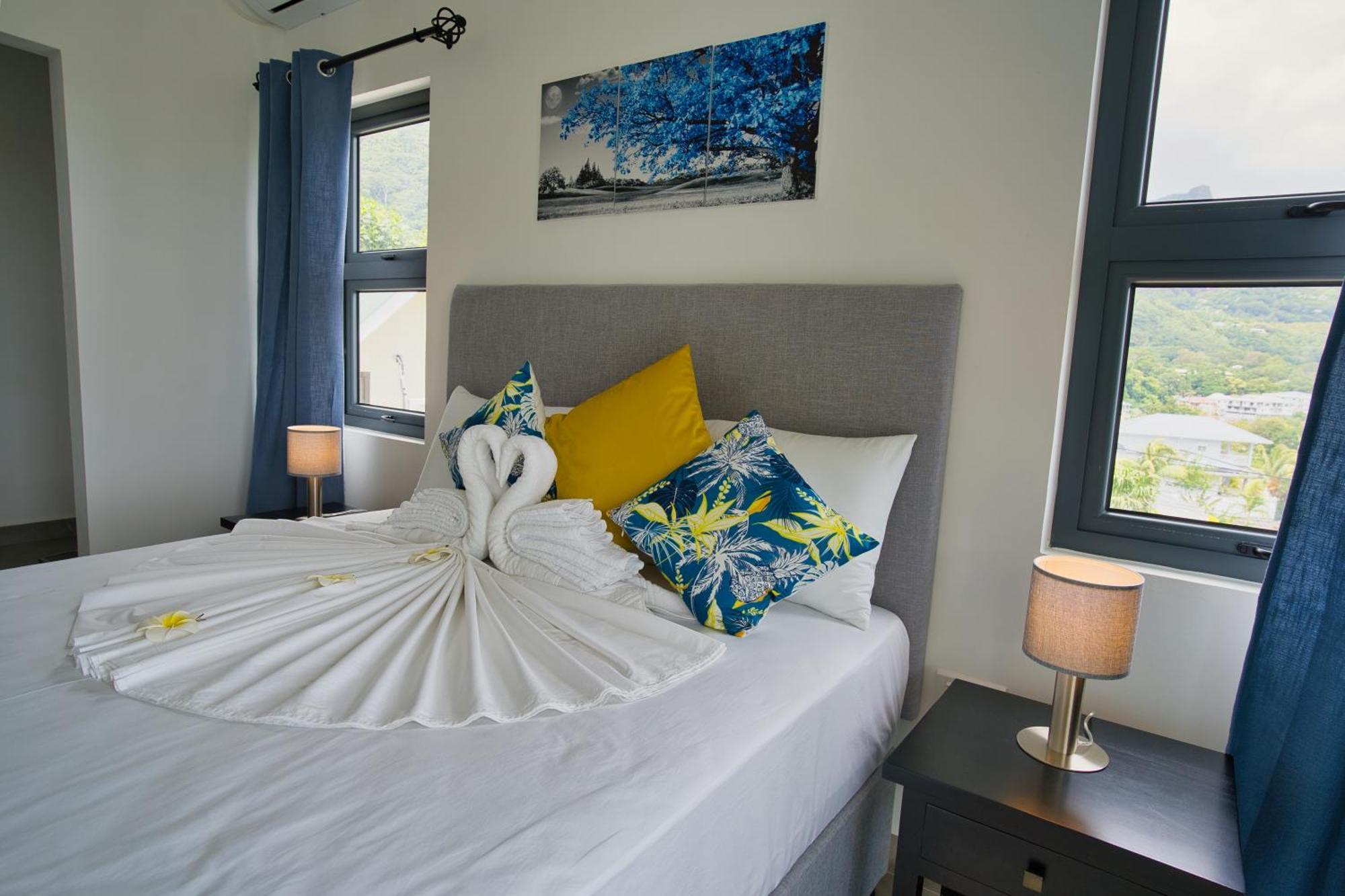 Sunset Haven Villa Vịnh Beau Vallon Ngoại thất bức ảnh